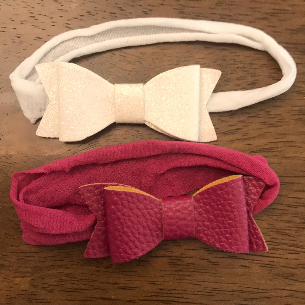 Baby bling bows